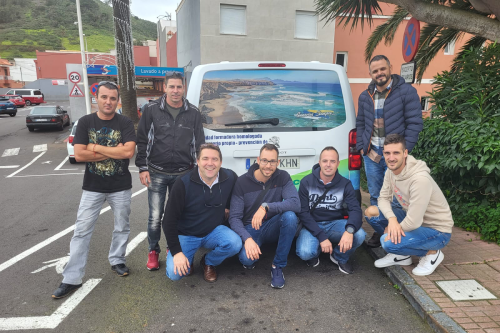 Visita de alumnos a la torre de refrigeración