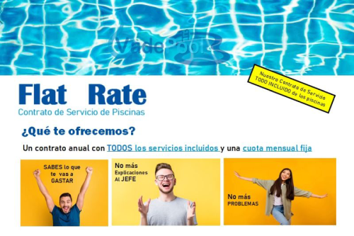 Nuestro contrato de servicios para piscinas